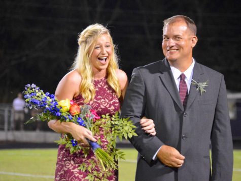 Tori Dover crowned homecoming queen