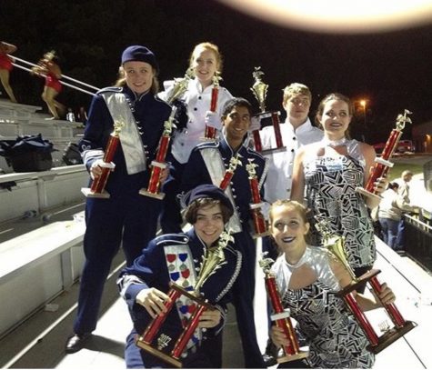 Band, Color Guard bring home the hardware