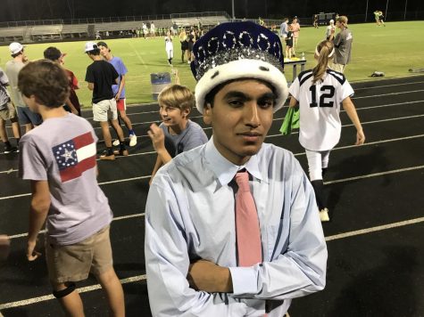 Vangala crowned homecoming king