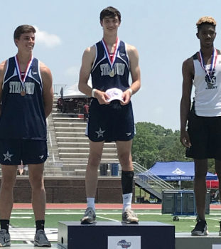 Stratfords Thompson wins second high jump crown