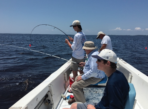 Father-son fishing trip reels in the memories