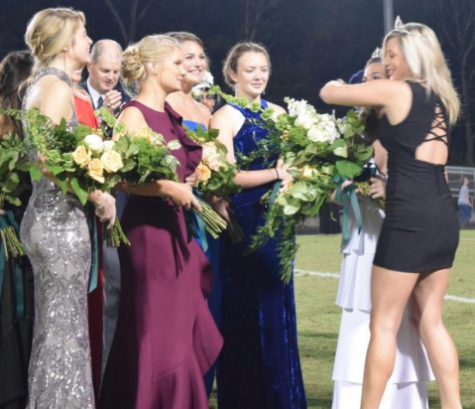 Autumn Land crowned homecoming queen