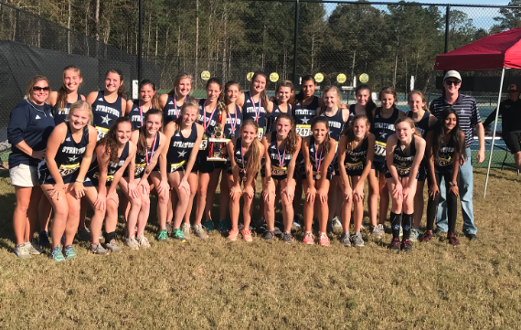 Cross Country girls win area meet