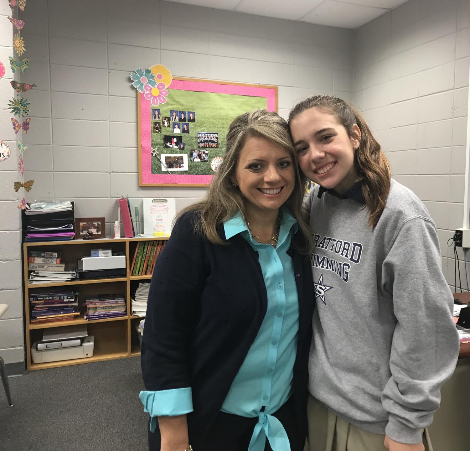 Mrs. Donna Ellison is a seventh grade math teacher in the middle school.