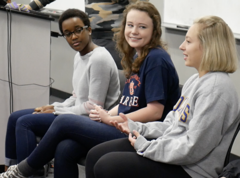 Seniors get advice from college freshmen