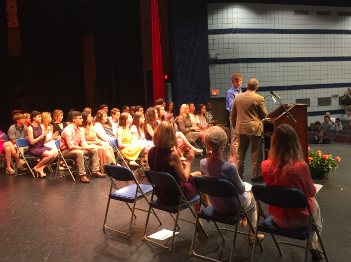 Senior Scholarship Day was held in the Tift Auditorium Tuesday April 23rd