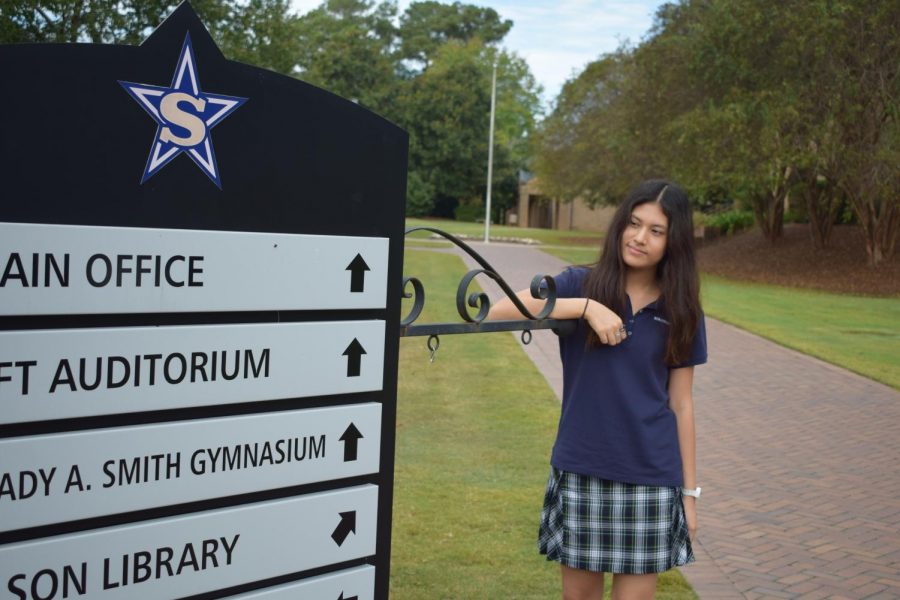 Sophomore Annie Shih started school at Stratford two weeks after moving to the United States from Costa Rica
