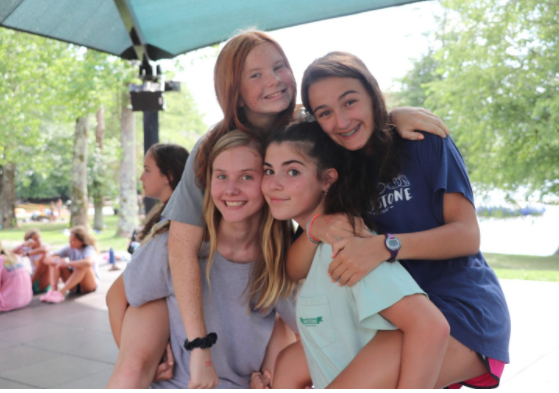 Camp affords opportunity to make friends from all over