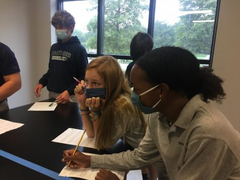 Freshmen making adjustment for