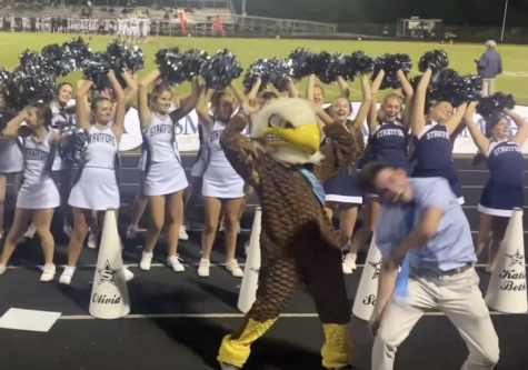 Easy E promotes school spirit as Eagle mascot