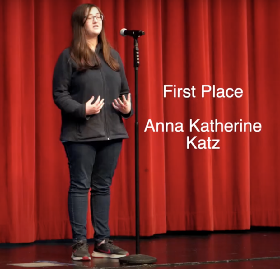 Katz wins Poetry Out Loud